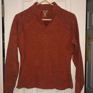 Orange Mountain Hardwear wool blend sweater